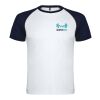 T-shirt de sport Indianapolis à manches courtes unisexe Standard | Blanc-Navy Blue | roly- | sans marquage | non disponible | non disponible | non disponible