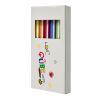 STABILO Trio short Set de 6 crayons de couleur sans marquage
