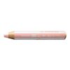 STABILO woody duo crayon de couleur blanc/rose clair | sans marquage