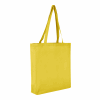TEXXILLA Sac en coton CLASSIC avec deux longues anses, fond et soufflets latéraux, env. 140 g/m² jaune | non disponible | non disponible