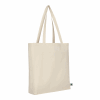 TEXXILLA Sac en coton certifié Fairtrade, avec 2 longues anses, fond et soufflets latéraux, env. 140 g/m² beige | non disponible | non disponible