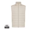 Bodywarmer homme en polyester recyclé Iqoniq Meru beige | L | sans marquage | non disponible | non disponible | non disponible