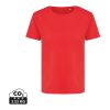 T-shirt pour femmes en coton recyclé Iqoniq Yala Rouge Somptueux | S | sans marquage | non disponible | non disponible | non disponible