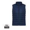 Bodywarmer femme en polyester recyclé Iqoniq Meru bleu marine | XL | sans marquage | non disponible | non disponible | non disponible