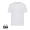 T-shirt coupe boxy en coton recyclé Iqoniq Teide blanc | S | sans marquage | non disponible | non disponible | non disponible