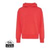 Sweat à capuche en coton recyclé Iqoniq Yoho Rouge Somptueux | XL | sans marquage | non disponible | non disponible | non disponible