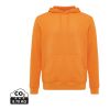 Sweater à capuche léger en coton recyclé Iqoniq Rila orange | XL | sans marquage | non disponible | non disponible | non disponible