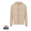 Sweat à capuche avec zip en coton recyclé Iqoniq Abisko désert | XXL | sans marquage | non disponible | non disponible | non disponible