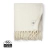 VINGA Plaid en laine mélangée Saletto blanc-beige | sans marquage | non disponible | non disponible | non disponible
