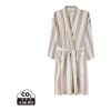 VINGA Peignoir L/XL hammam GRS Ornos beige-blanc | sans marquage | non disponible | non disponible | non disponible