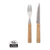 VINGA Set de couverts 8pcs Paso marron | sans marquage | non disponible | non disponible