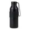 VINGA Bouteille Iso avec dragonne 500ml Niro en acier RCS noir