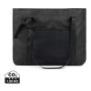VINGA Sac maxi totebag en polyester recyclé GRS Livorno noir | sans marquage | non disponible | non disponible