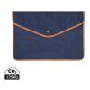 VINGA Bosler Housse ordinateur 14" en toile recyclée GRS bleu marin | sans marquage | non disponible | non disponible
