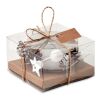 Bougeoir de Noël blanc | sans marquage | non disponible | non disponible | non disponible