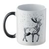 Mug de Noël en céramique 300ml noir | sans marquage | non disponible | non disponible