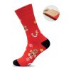 Paire de chaussettes de Noël L rouge | sans marquage | non disponible | non disponible | non disponible