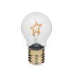 Ampoule LED décorative jaune