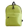 Sac à dos en polyester lime | sans marquage | non disponible | non disponible | non disponible
