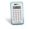Calculatrice dual 8 chiffres bleu transparent | sans marquage | non disponible | non disponible