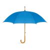 Parapluie avec poignée en bois bleu royal | sans marquage | non disponible | non disponible | non disponible
