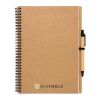 Carnet de note recyclé beige | sans marquage | non disponible | non disponible | non disponible