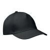 Casquette baseball 5 pans noir | sans marquage | non disponible | non disponible | non disponible