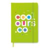 Carnet A6 96 pages lignées lime | sans marquage | non disponible | non disponible | non disponible