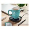 Chauffe-tasse en ABS noir | sans marquage | non disponible | non disponible
