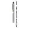 Stylo Niveau et lampe argent mate | sans marquage | non disponible | non disponible