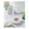 Lampe haut-parleur & chargeur blanc | sans marquage | non disponible | non disponible