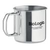 Mug en acier inoxydable 330 ml argent | sans marquage | non disponible | non disponible | non disponible