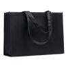 Sac shopping en RPET non tissé noir | sans marquage | non disponible | non disponible | non disponible