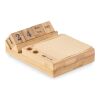 Calendrier de bureau en bambou bois | sans marquage | non disponible | non disponible