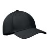 Casquette baseball à 6 pans noir | sans marquage | non disponible | non disponible | non disponible