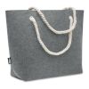 Sac de plage en feutre RPET gris | sans marquage | non disponible | non disponible | non disponible