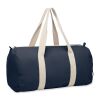 Sac de sport coton recyclé Marine foncé