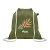 Sac à cordon Fairtrade 180gr Vert foncé