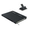 Cahier A5 support de téléphone noir | sans marquage | non disponible | non disponible | non disponible