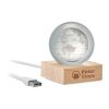 Globe en verre LED bois | sans marquage | non disponible | non disponible