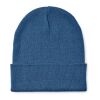Bonnet tricoté avec revers bleu | sans marquage | non disponible | non disponible | non disponible