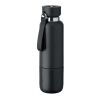 Bouteille double paroi 500ml noir | sans marquage | non disponible | non disponible | non disponible
