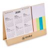 Calendrier de bureau avec mémo beige | sans marquage | non disponible | non disponible | non disponible