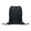 Sac cordon pour enfants RPET noir | sans marquage | non disponible | non disponible | non disponible