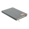 Carnet A5 rigide en RPET gris | sans marquage | non disponible | non disponible | non disponible