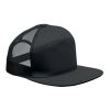 Casquette visière plate 7 pans noir | sans marquage | non disponible | non disponible | non disponible