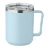 Mug double paroi 400ml bleu ciel | sans marquage | non disponible | non disponible