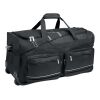 Sac de voyage trolley RPET noir | sans marquage | non disponible | non disponible | non disponible