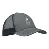 Casquette trucker à 5 panneaux gris foncé