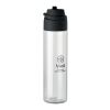 Bouteille RPET 700ml noir | sans marquage | non disponible | non disponible | non disponible